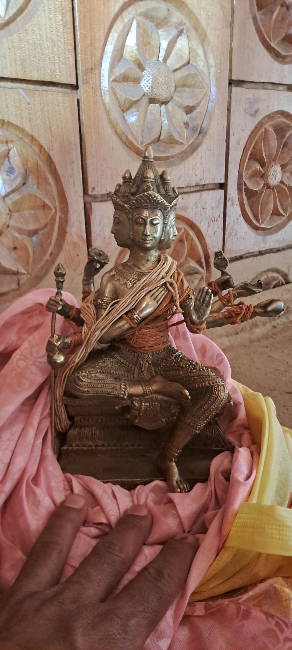 15 साल पहले गुम हुई देव आदि ब्रह्मा की मूर्ति मिली