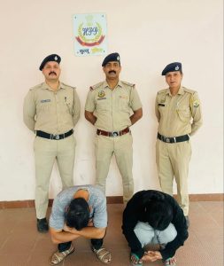 2 किलोग्राम चरस के साथ एक पुरुष एक महिला गिरफ्तार